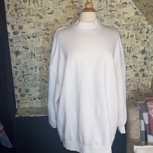 Oversized White Sweater